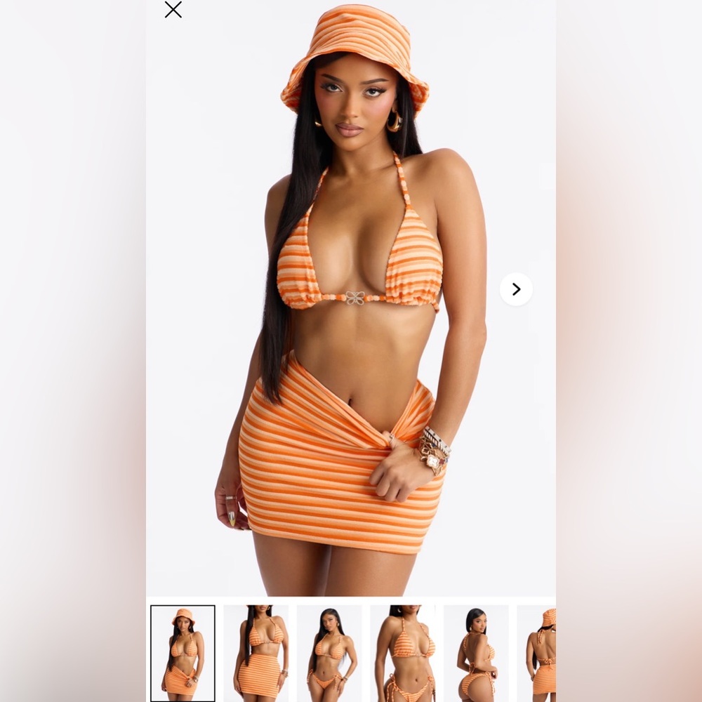 4 piece bikini set
